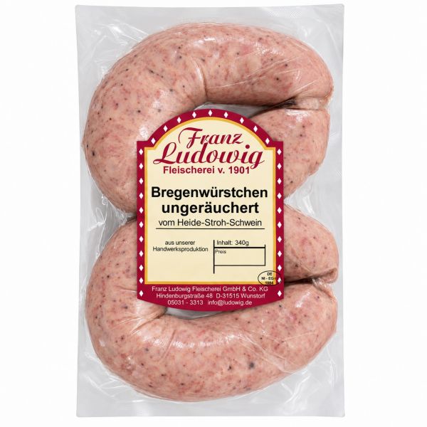Bregenwurst, ungeräuchert 2 x 170 g
